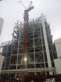 承接河南火二广州2×1000MW锅炉前部安装